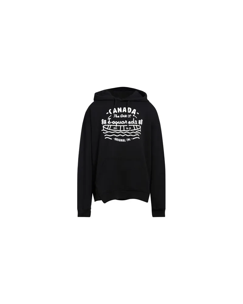 Dsquared2 TOPS - Sweatshirtsauf YOOX.COM Schwarz