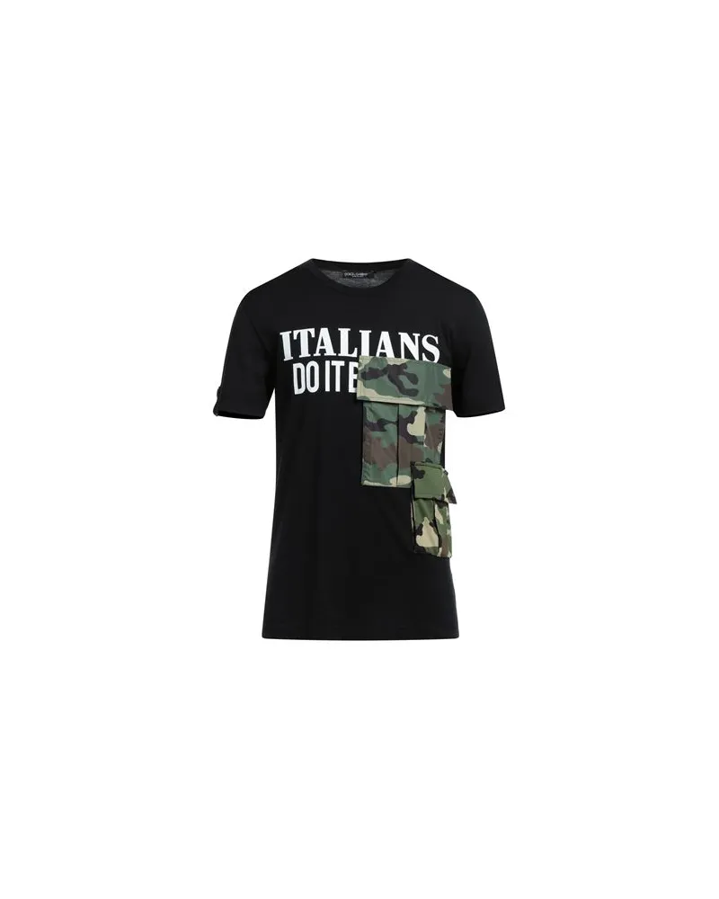 Dolce & Gabbana TOPS - T-shirtsauf YOOX.COM Schwarz