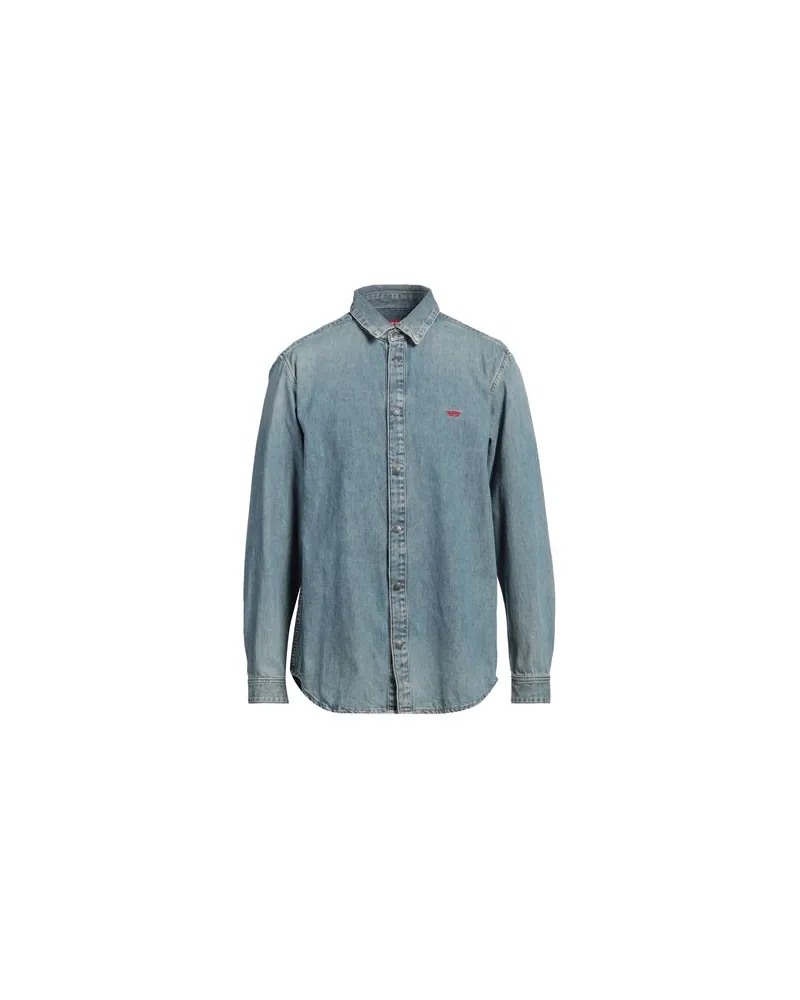 Diesel TOPS - Jeanshemdenauf YOOX.COM Blau