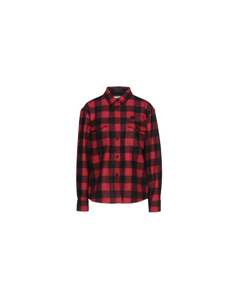 Woolrich TOPS - Hemdenauf YOOX.COM Rot