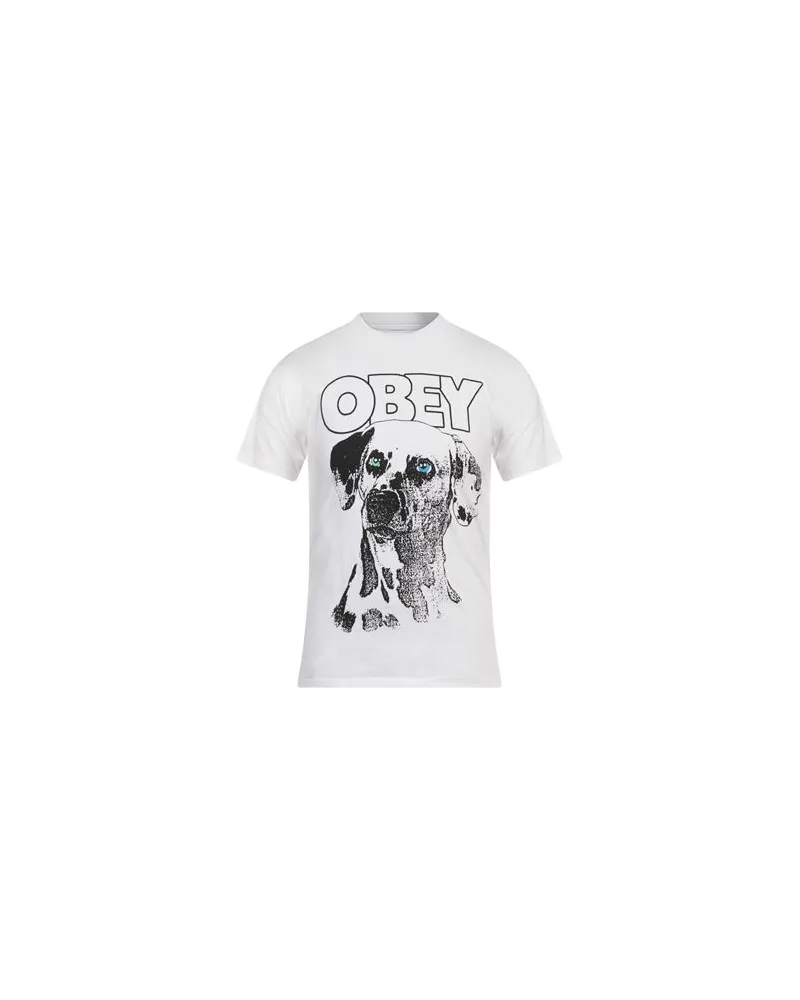 Obey TOPS - T-shirtsauf YOOX.COM Weiß