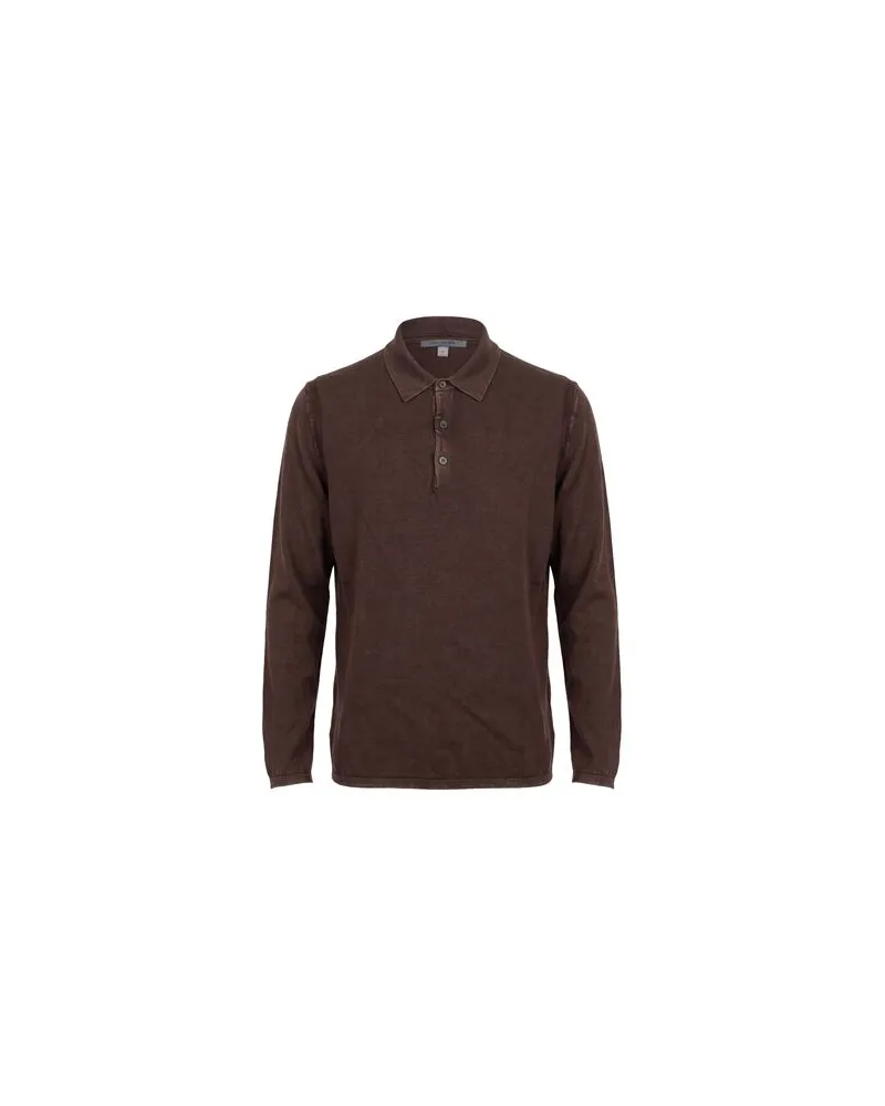 John Varvatos TOPS - Poloshirtsauf YOOX.COM Schokobraun