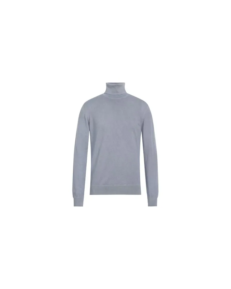 Alpha Studio STRICKWAREN - Rollkragenpulloverauf YOOX.COM Hellblau