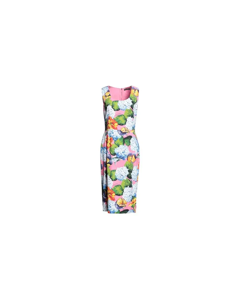 Dolce & Gabbana KLEIDER - Midi-Kleiderauf YOOX.COM Rosa