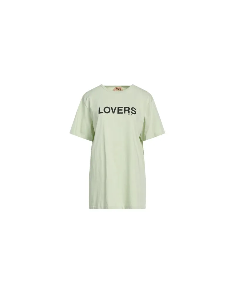 N° 21 TOPS - T-shirtsauf YOOX.COM Säuregrün