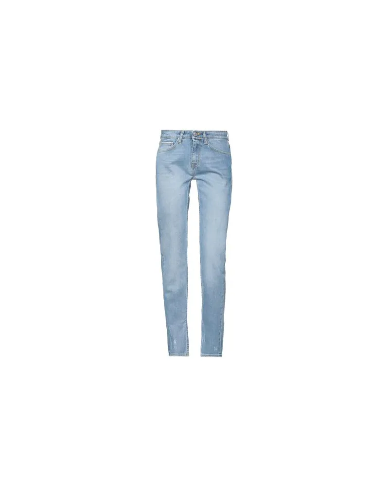 Care Label HOSEN & RÖCKE - Jeanshosenauf YOOX.COM Blau