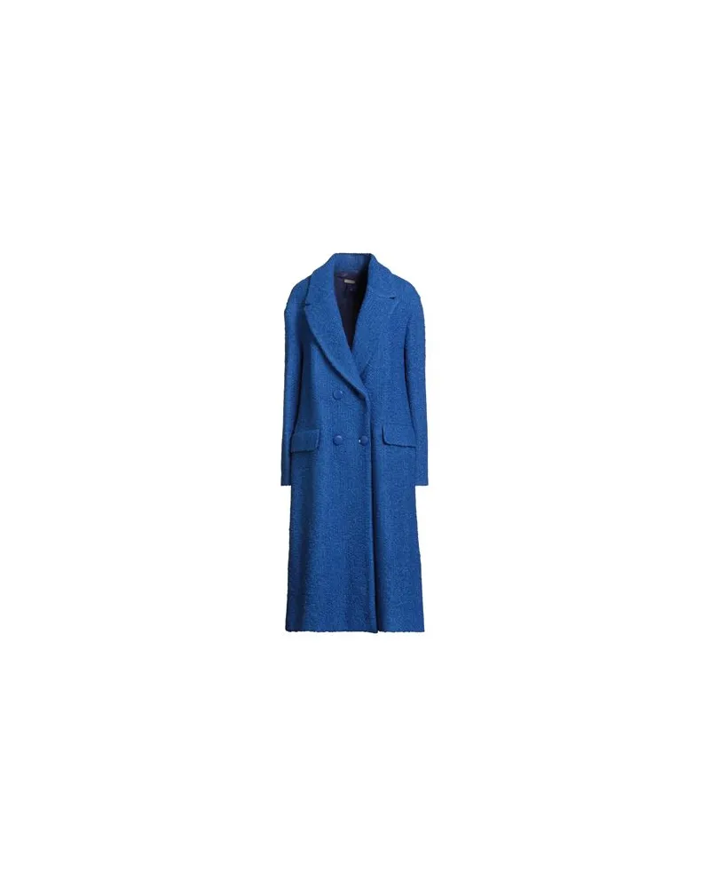 Maliparmi JACKEN & MÄNTEL - Mäntelauf YOOX.COM Blau