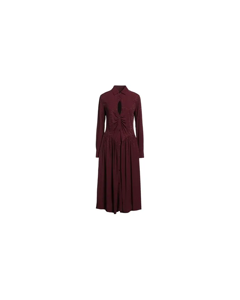 Pinko KLEIDER - Midi-Kleiderauf YOOX.COM Bordeaux