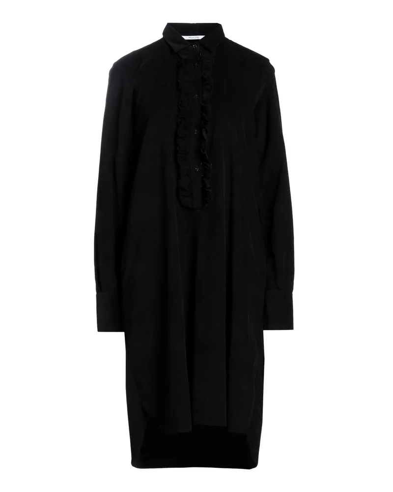 Aglini Midi-Kleid Schwarz