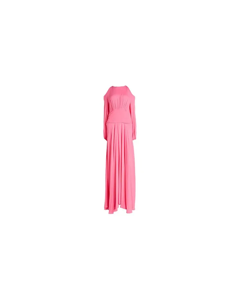 Icona By Kaos KLEIDER - Maxi-Kleiderauf YOOX.COM Koralle