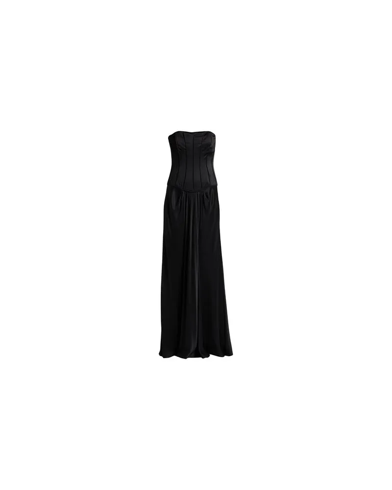 Alberta Ferretti KLEIDER - Maxi-Kleiderauf YOOX.COM Schwarz