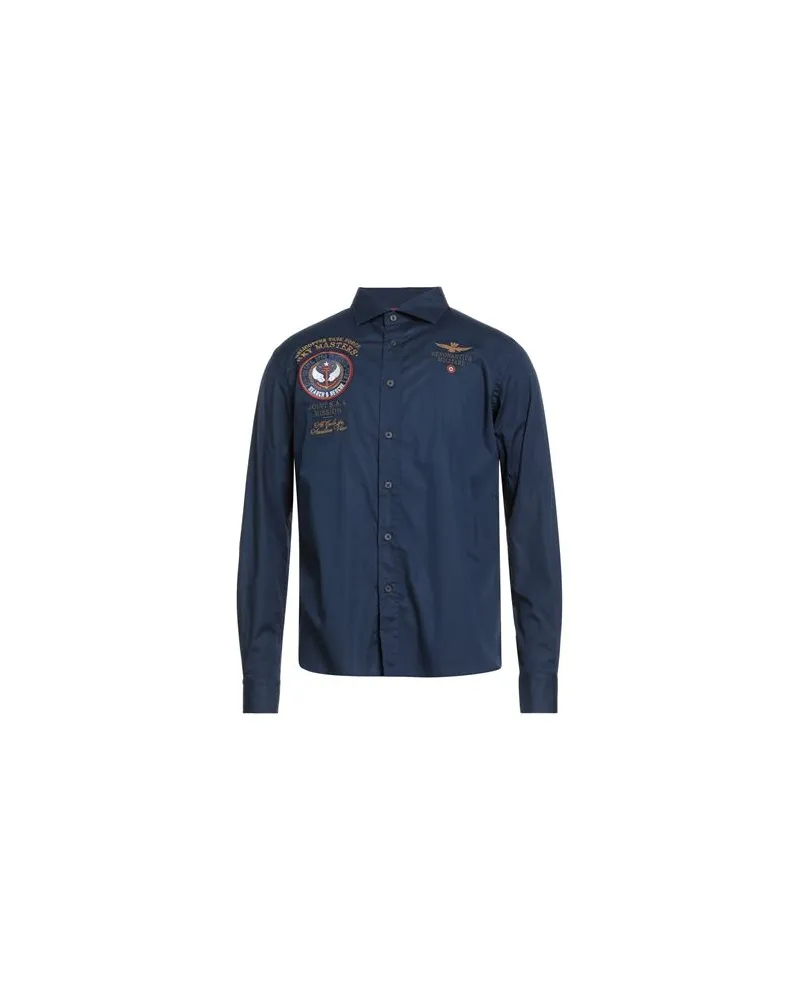 Aeronautica Militare TOPS - Hemdenauf YOOX.COM Marineblau
