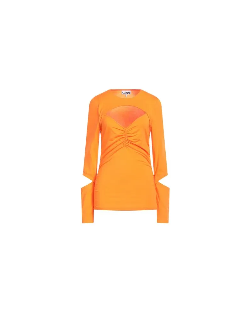 Ganni TOPS - T-shirtsauf YOOX.COM Orange