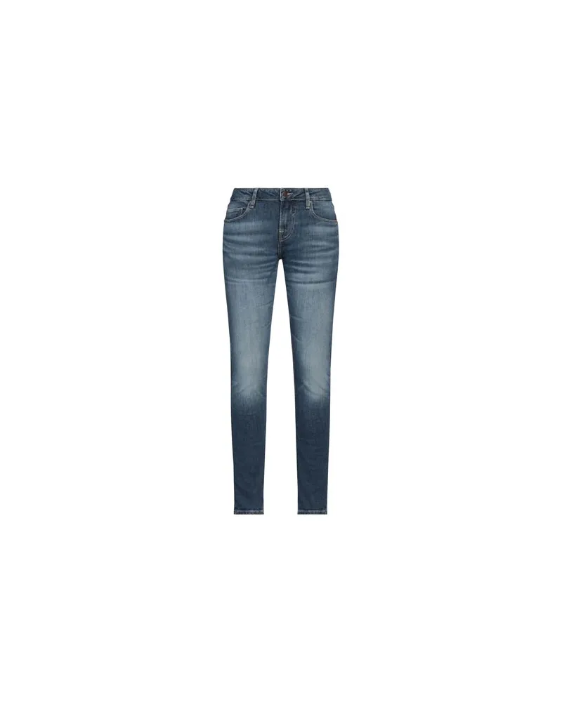 Guess HOSEN & RÖCKE - Jeanshosenauf YOOX.COM Blau