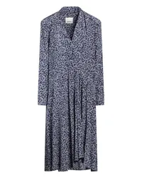 Isabel Marant Midi-Kleid Nachtblau