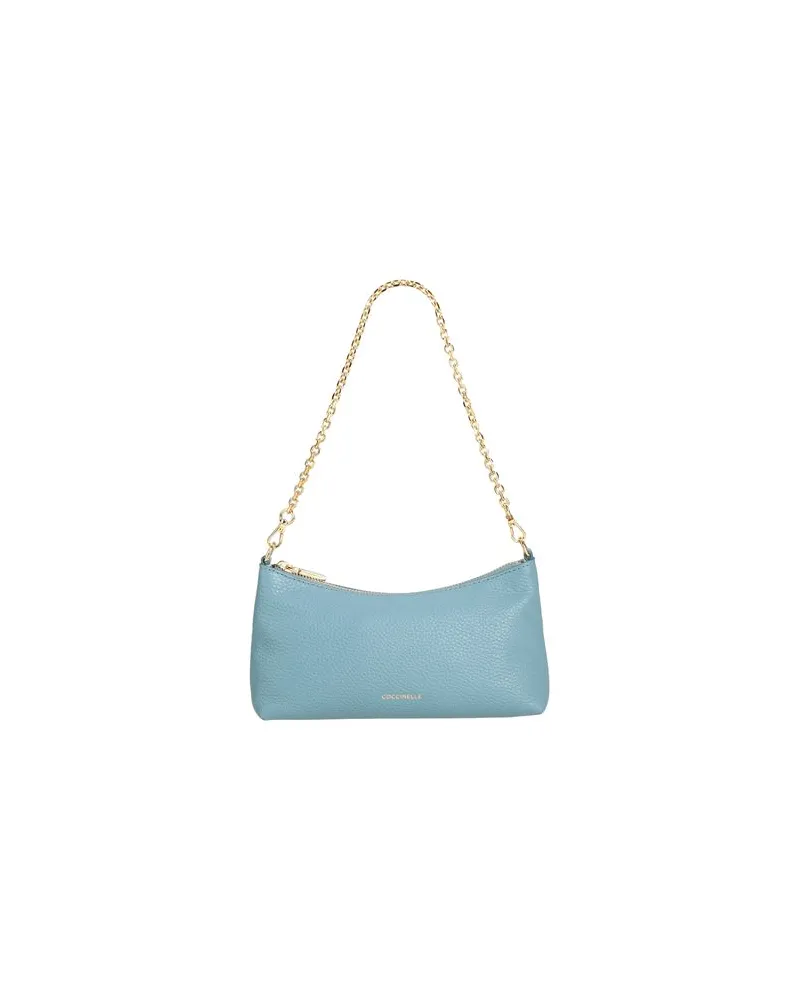 Coccinelle AURA - TASCHEN - Schultertaschenauf YOOX.COM Aquamarin