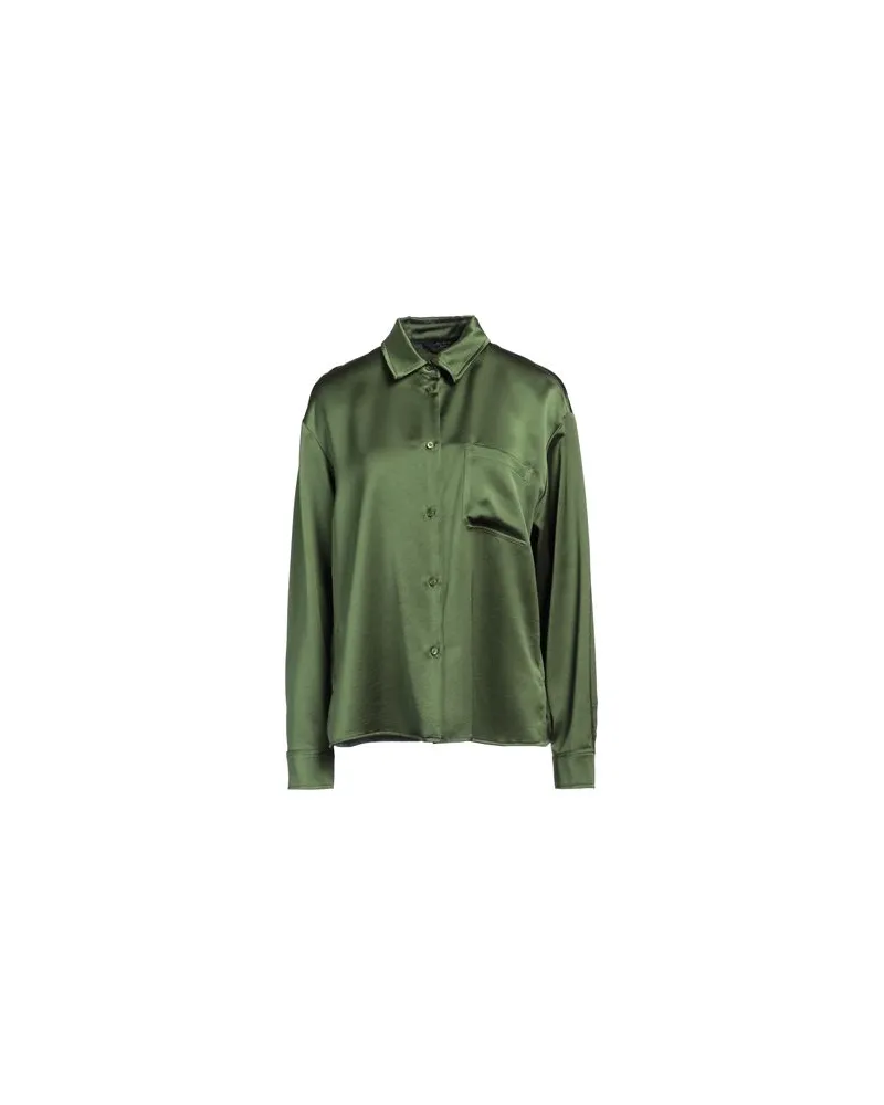 Max Mara TOPS - Hemdenauf YOOX.COM Militärgrün