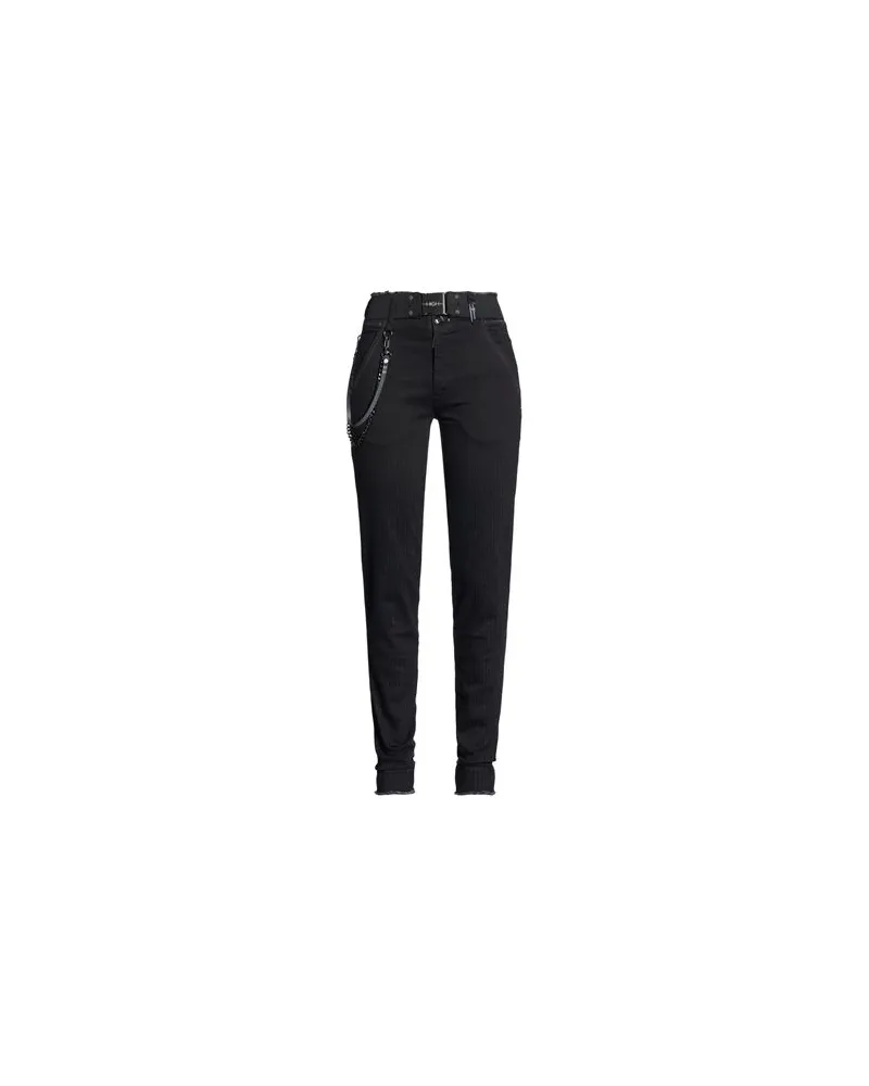 HIGH USE - HOSEN & RÖCKE - Jeanshosenauf YOOX.COM Schwarz
