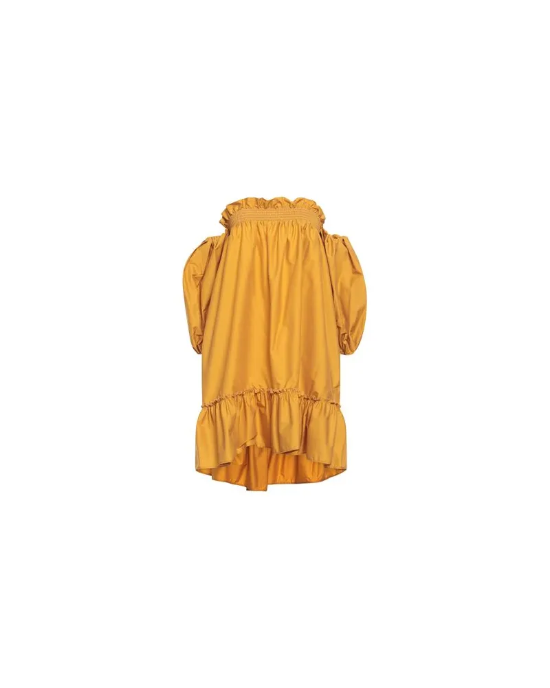 Jijil KLEIDER - Mini-Kleiderauf YOOX.COM Senf