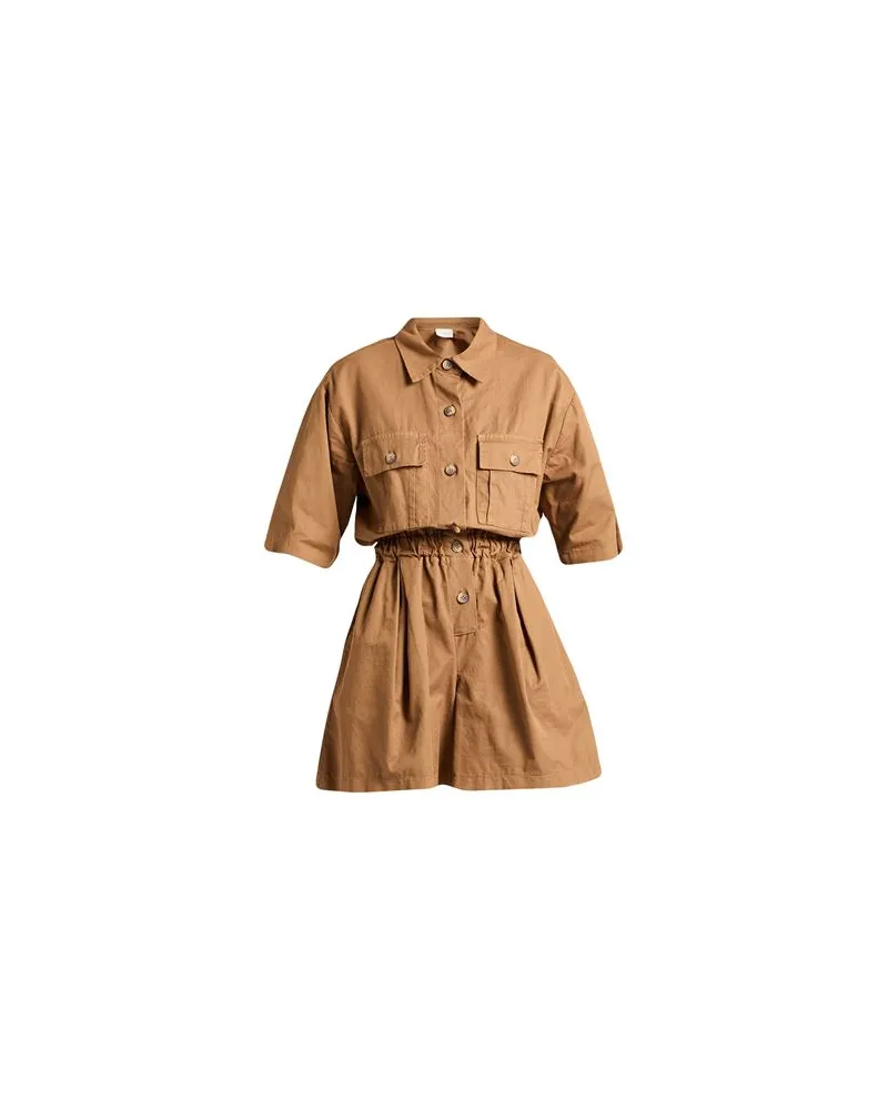 VICOLO OVERALLS - Playsuitsauf YOOX.COM Kamel