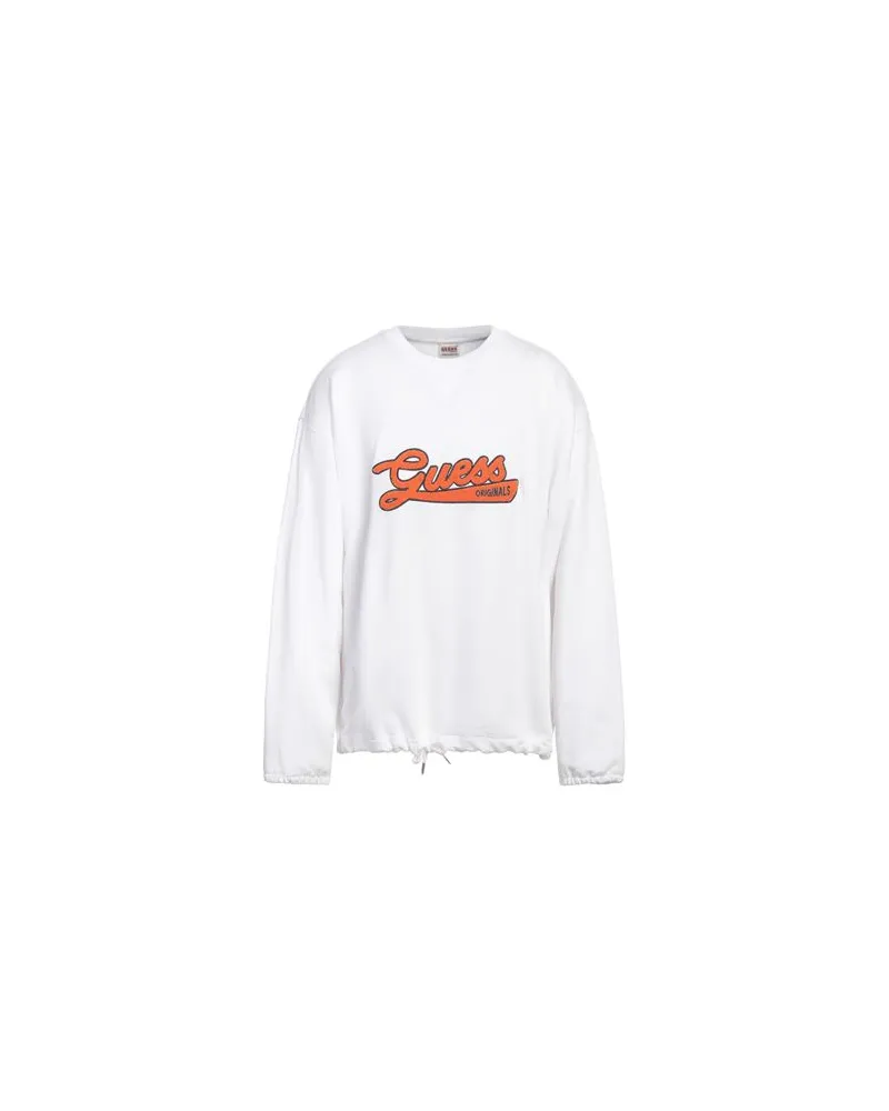 Guess TOPS - Sweatshirtsauf YOOX.COM Weiß