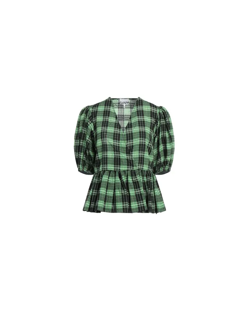 Ganni TOPS - Topsauf YOOX.COM Säuregrün