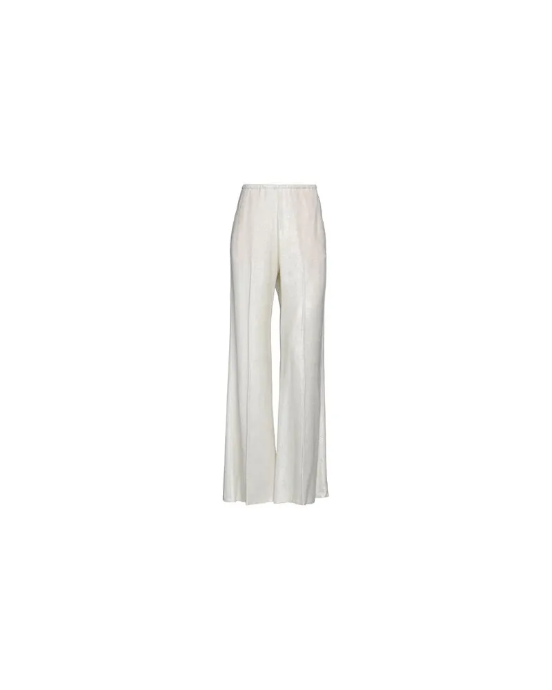 forte_forte HOSEN & RÖCKE - Hosenauf YOOX.COM Cremeweiß