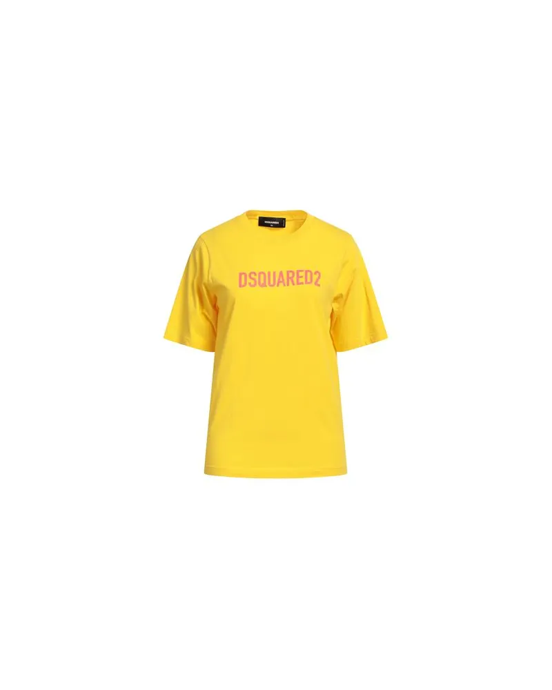 Dsquared2 TOPS - T-shirtsauf YOOX.COM Gelb
