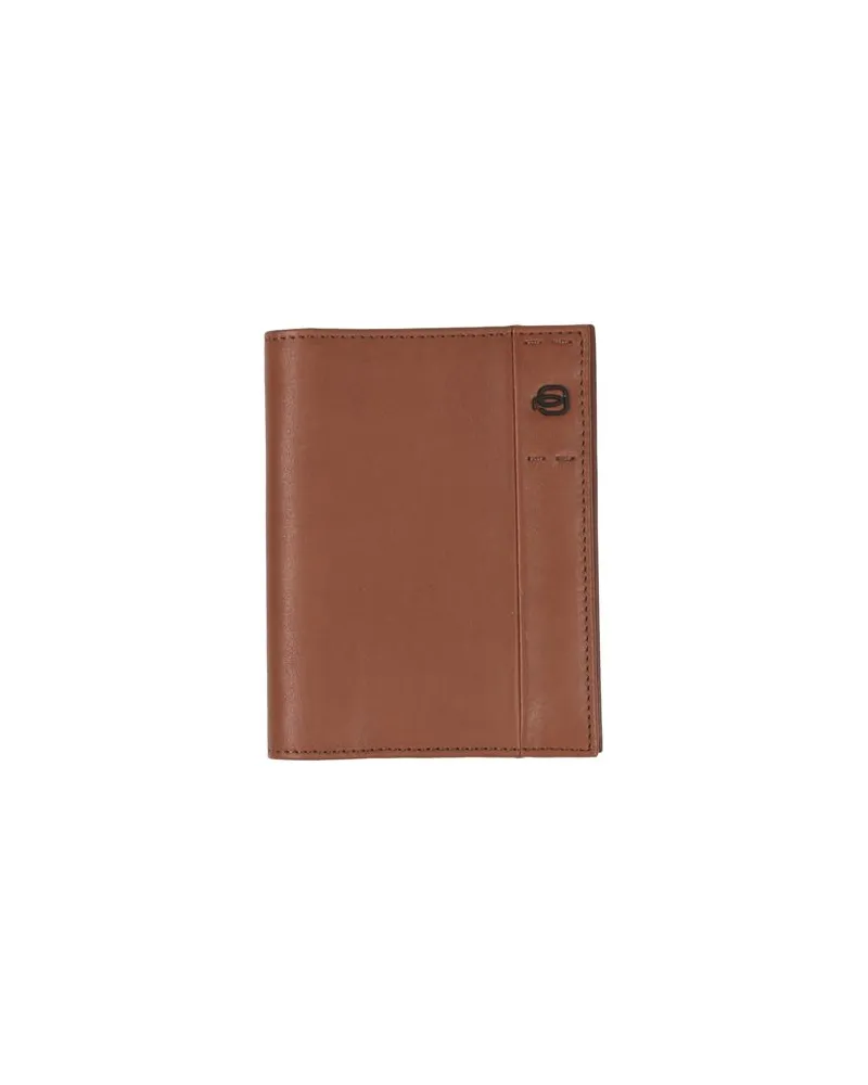 Piquadro Kleinlederwaren - Dokumentenetuisauf YOOX.COM Braun
