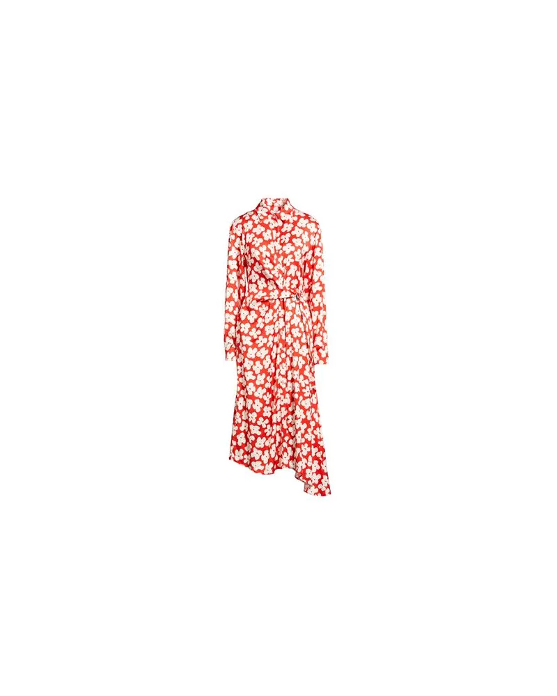 MSGM KLEIDER - Midi-Kleiderauf YOOX.COM Rot