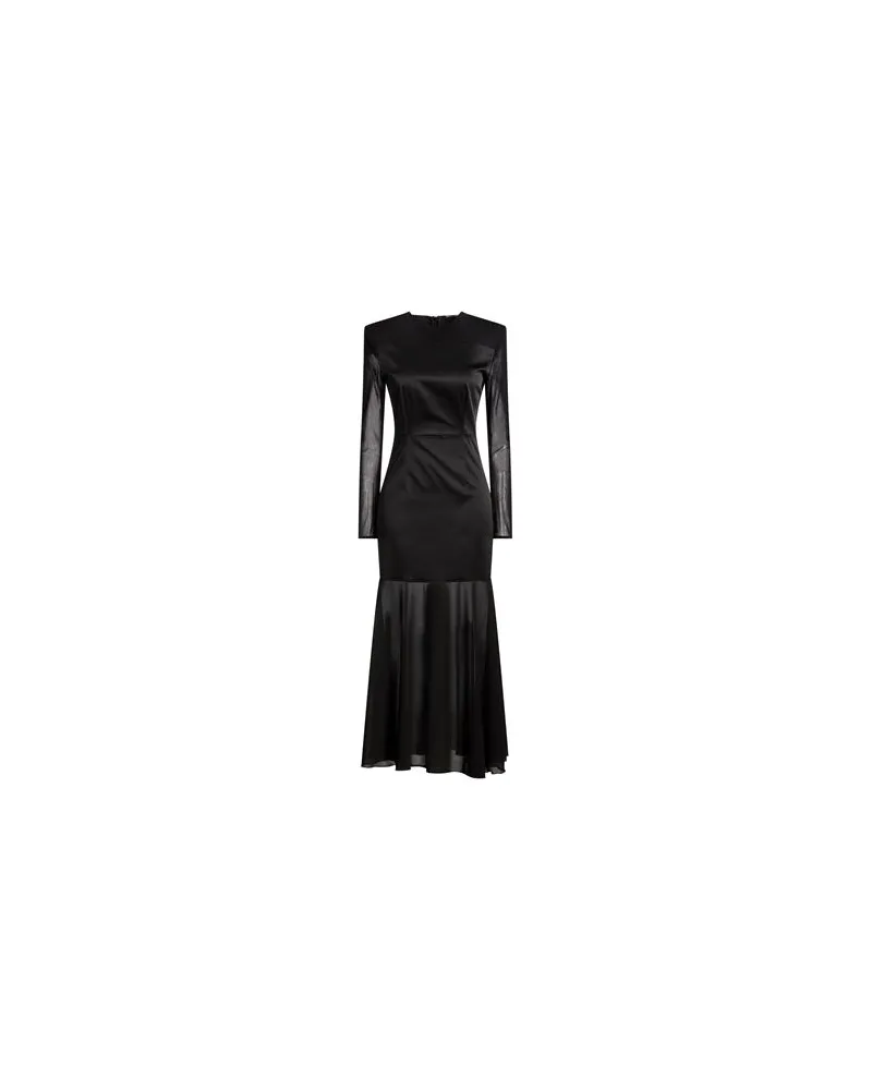 LARDINI KLEIDER - Maxi-Kleiderauf YOOX.COM Schwarz