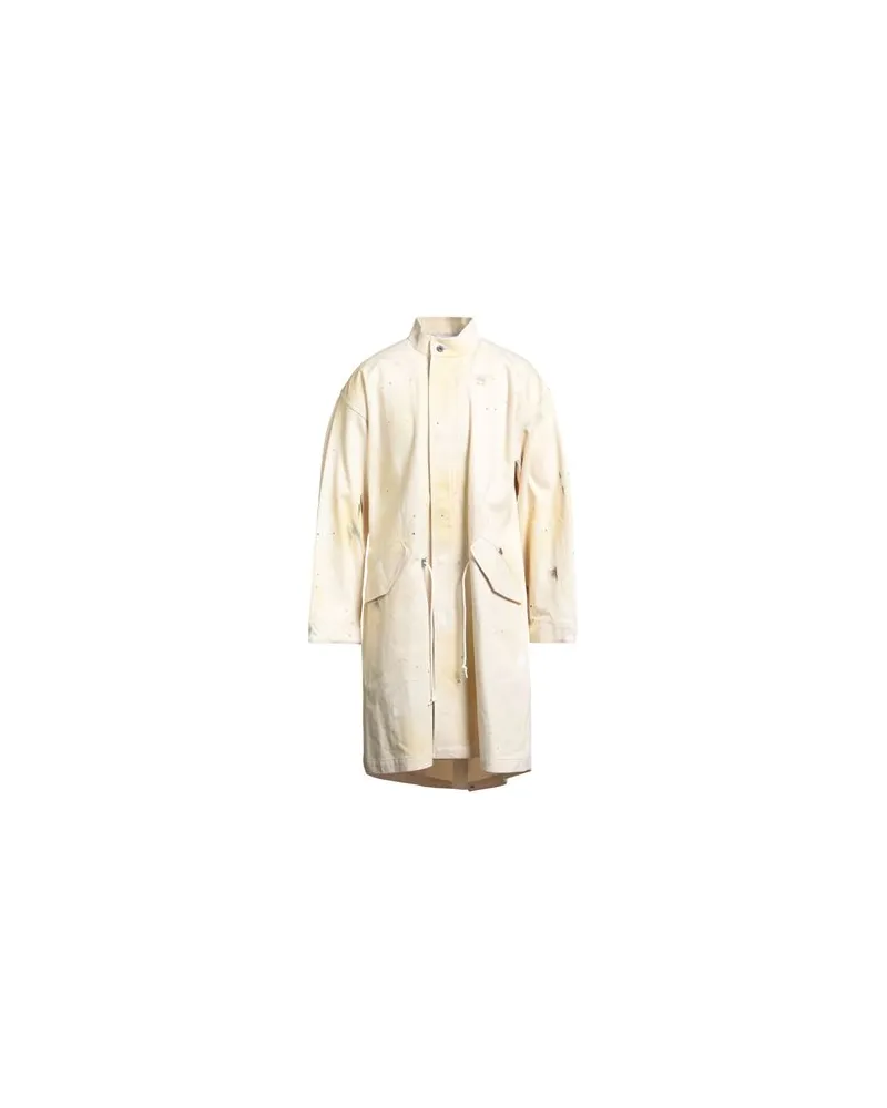 Helmut Lang JACKEN & MÄNTEL - Jacken, Mäntel & Trenchcoatsauf YOOX.COM Cremeweiß