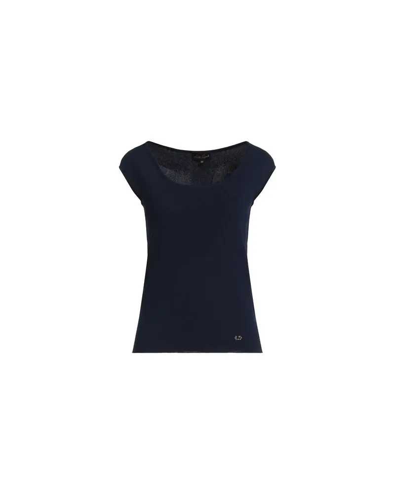Luisa Spagnoli STRICKWAREN - Pulloverauf YOOX.COM Nachtblau