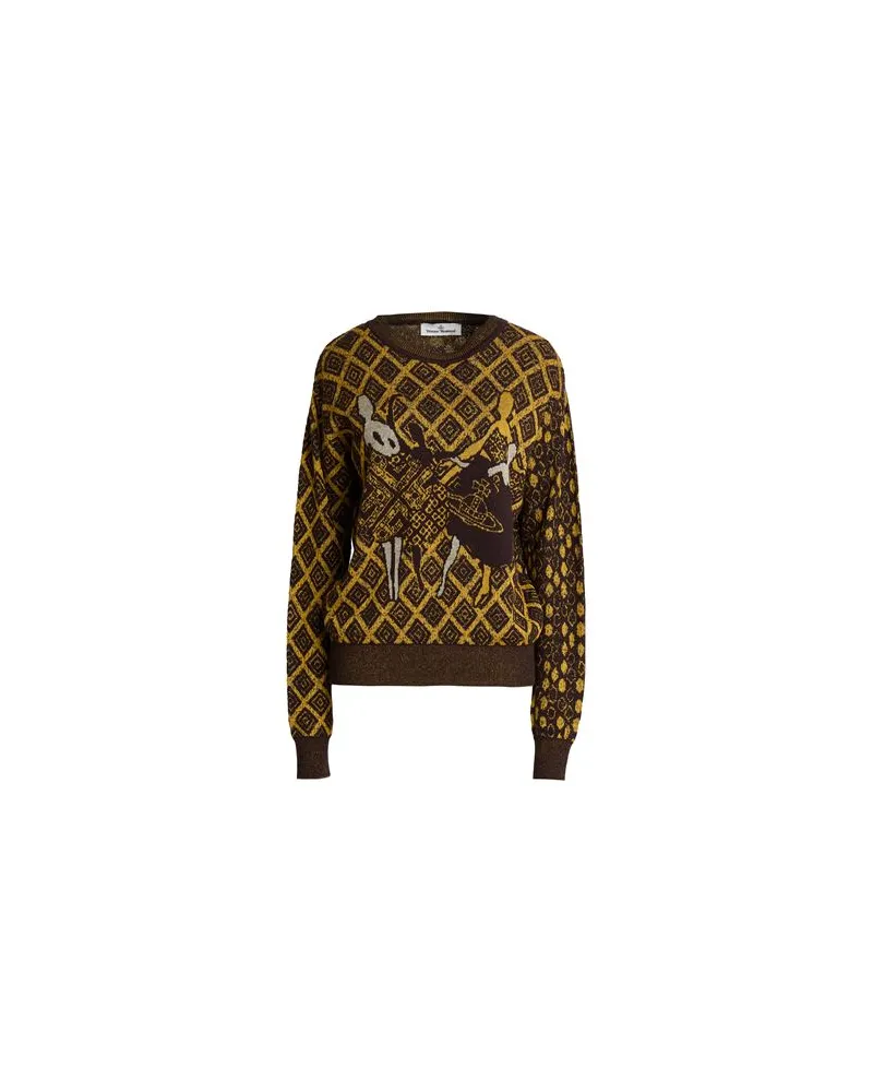 Vivienne Westwood STRICKWAREN - Pulloverauf YOOX.COM Dunkelbraun