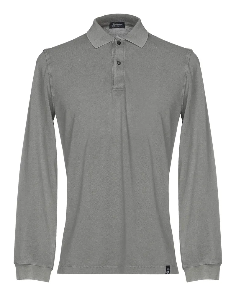 Drumohr  Poloshirt Grau