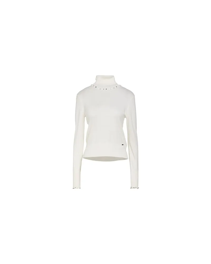 Gaudi STRICKWAREN - Rollkragenpulloverauf YOOX.COM Weiß