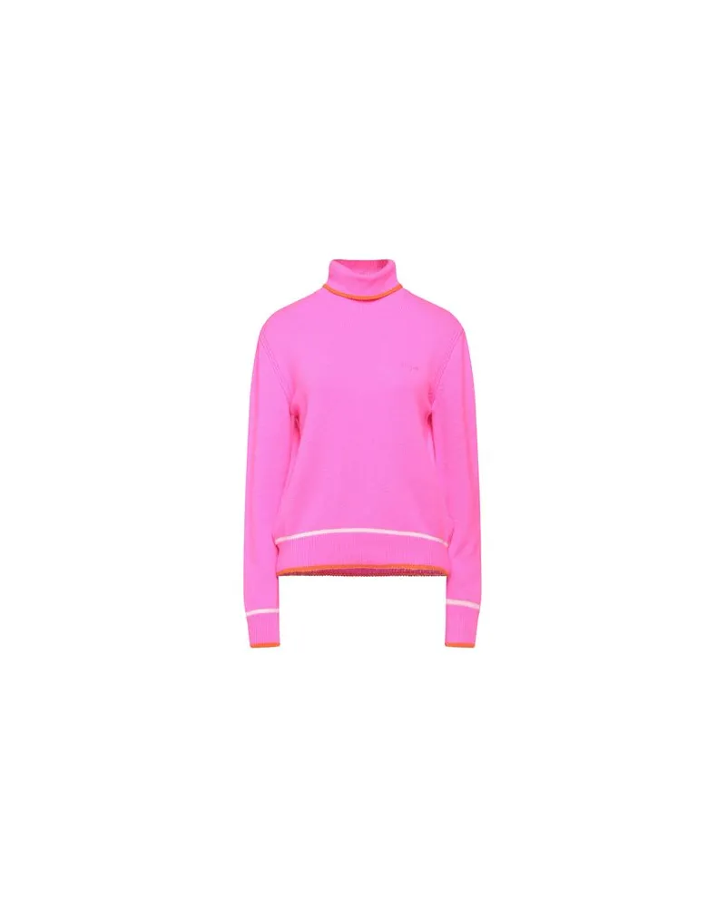 MSGM STRICKWAREN - Rollkragenpulloverauf YOOX.COM Fuchsia