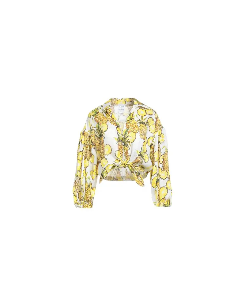 Sara Roka TOPS - Hemdenauf YOOX.COM Weiß