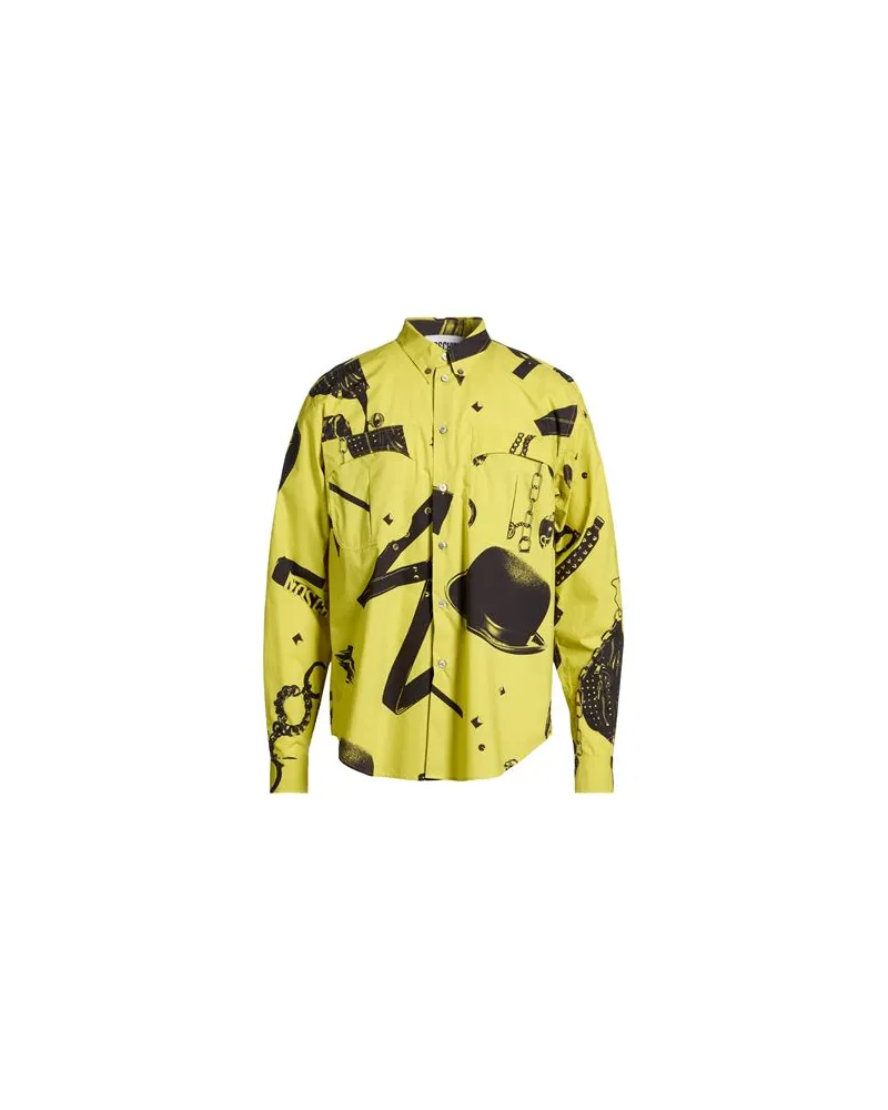 Moschino TOPS - Hemdenauf YOOX.COM Limettengrün