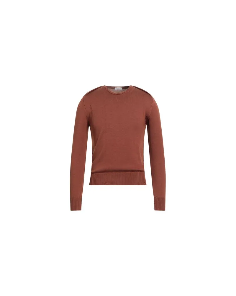 Paolo Pecora Milano STRICKWAREN - Pulloverauf YOOX.COM Braun
