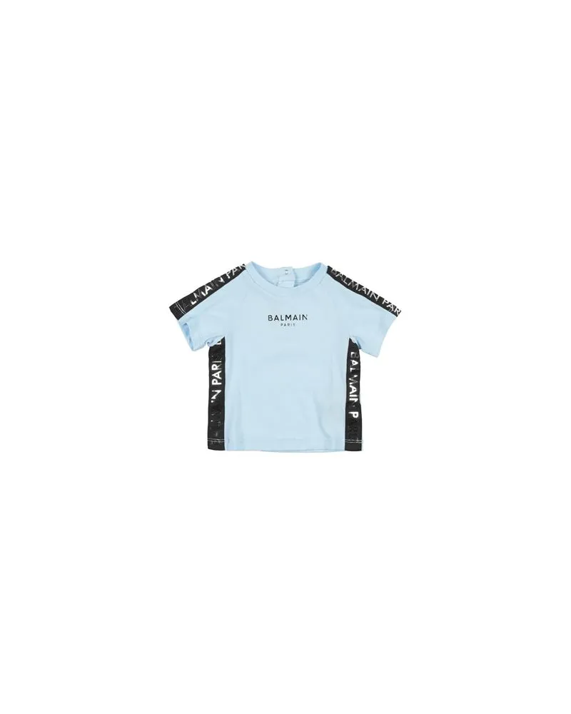 Balmain TOPS - T-shirtsauf YOOX.COM Himmelblau