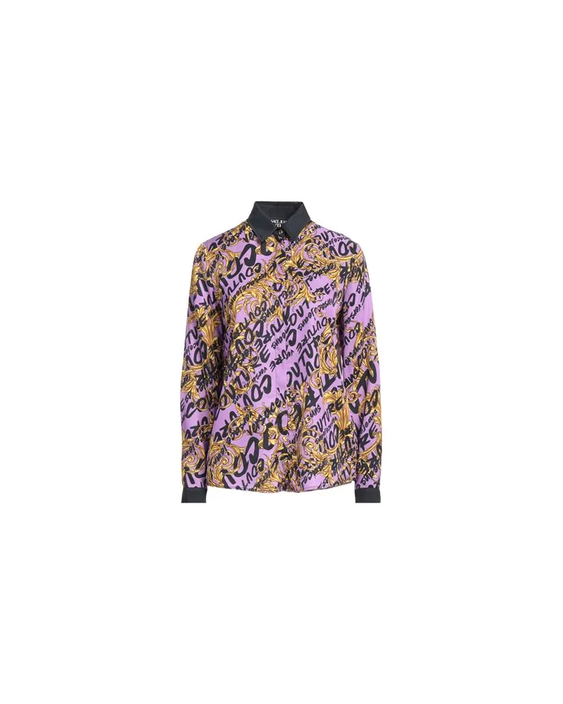 Versace Jeans TOPS - Hemdenauf YOOX.COM Violett