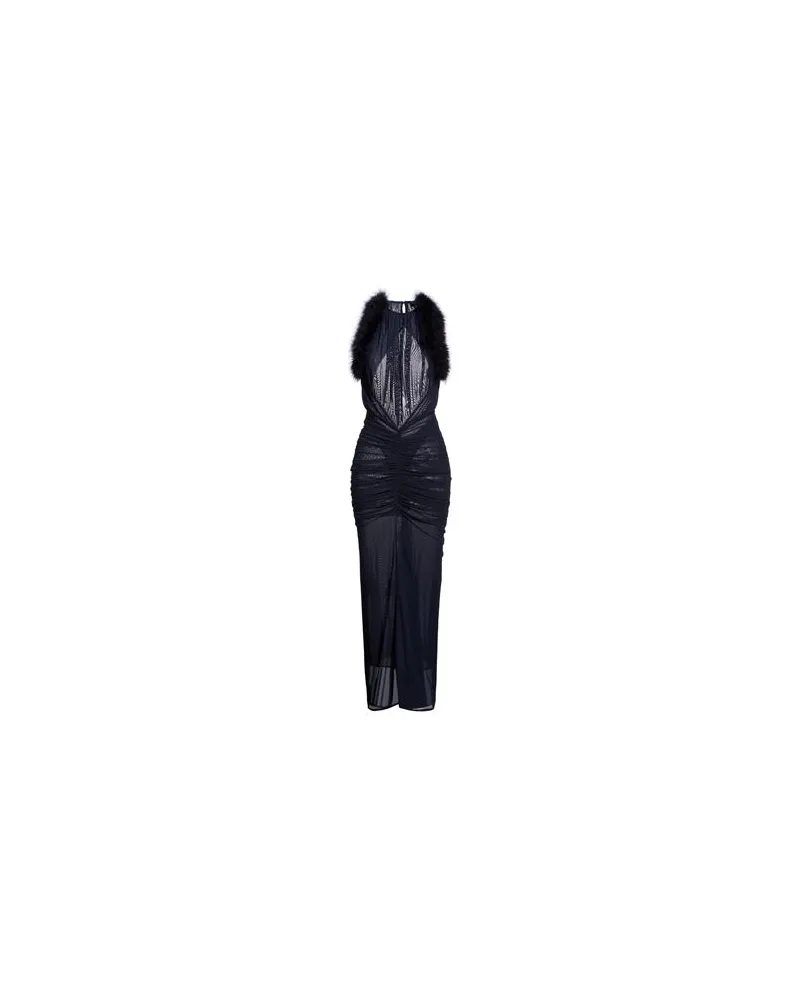 Thierry Mugler KLEIDER - Midi-Kleiderauf YOOX.COM Marineblau