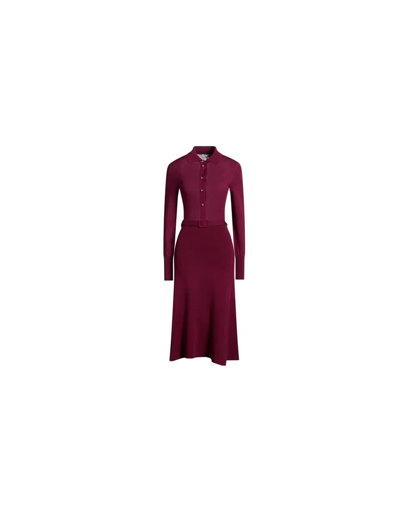 Tommy Hilfiger KLEIDER - Midi-Kleiderauf YOOX.COM Pflaume