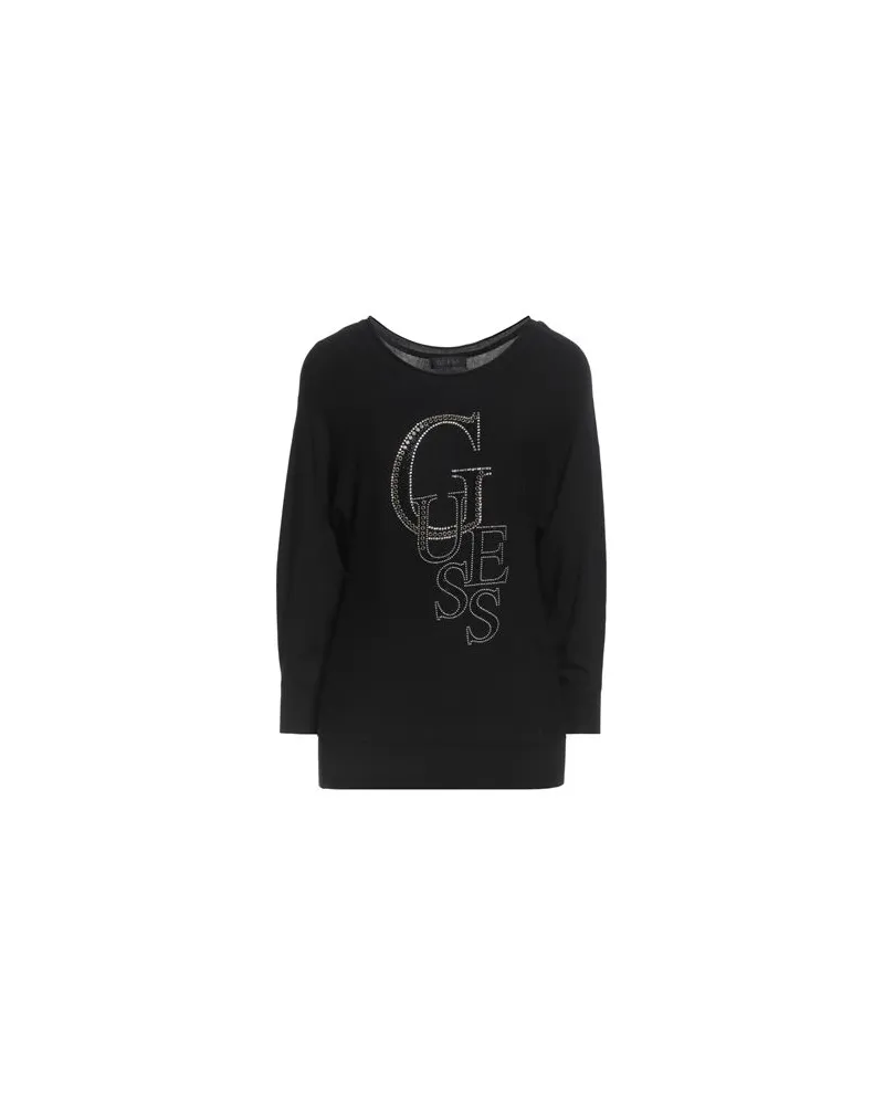 Guess STRICKWAREN - Pulloverauf YOOX.COM Schwarz