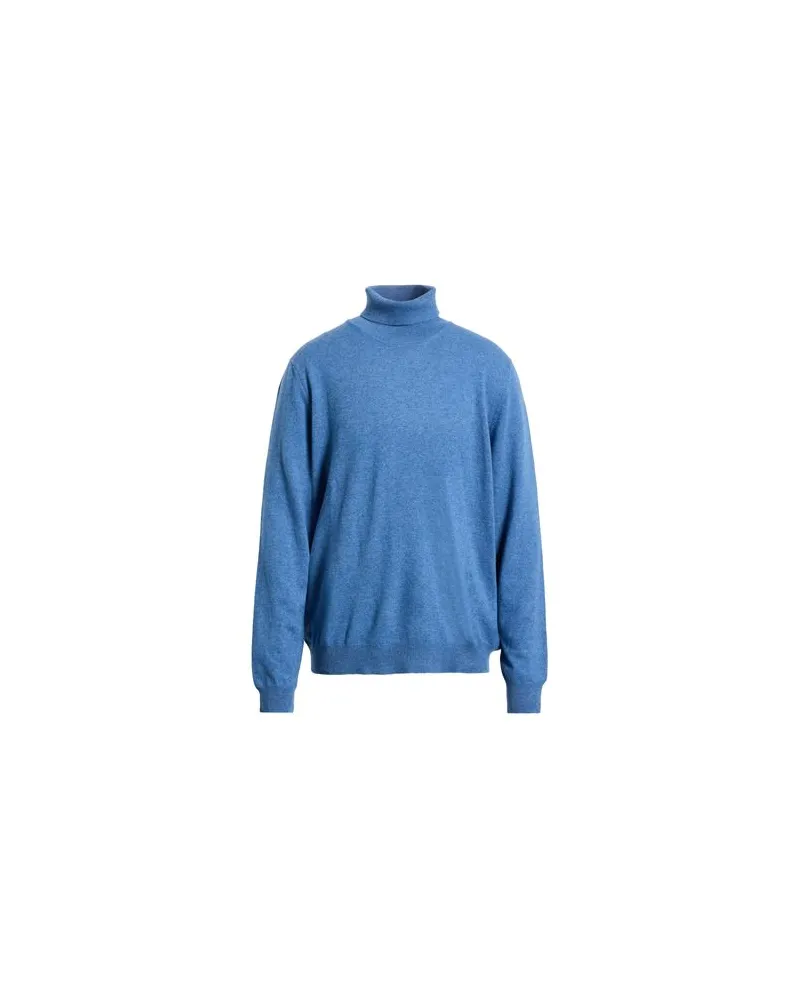 Gran Sasso STRICKWAREN - Rollkragenpulloverauf YOOX.COM Blau