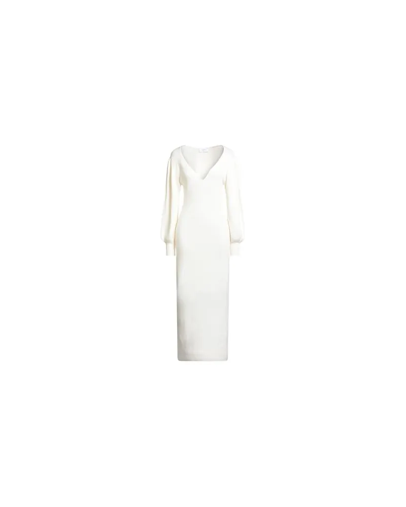 Soallure KLEIDER - Maxi-Kleiderauf YOOX.COM Elfenbein
