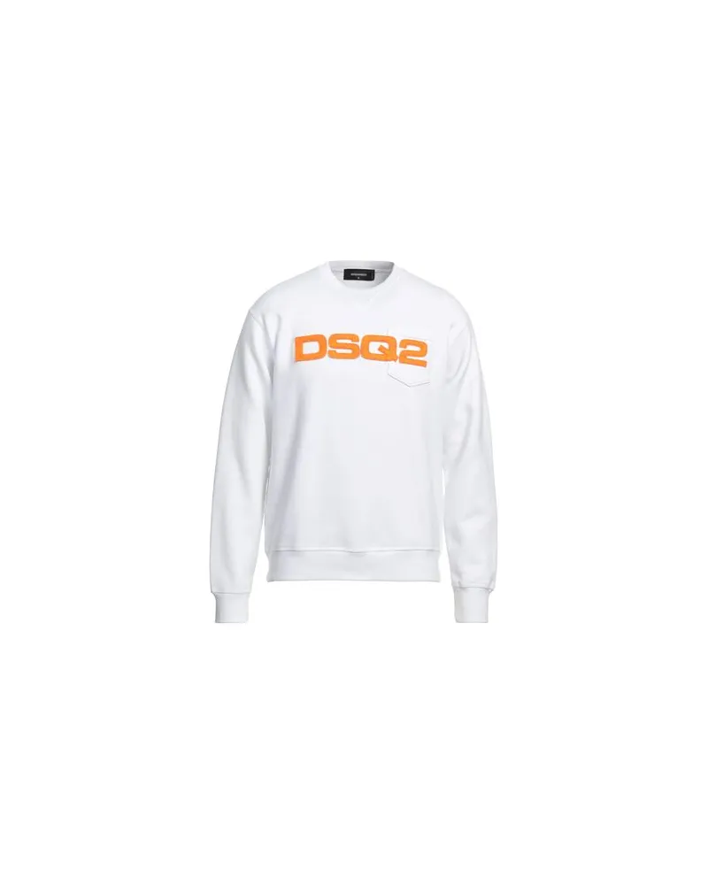 Dsquared2 TOPS - Sweatshirtsauf YOOX.COM Weiß
