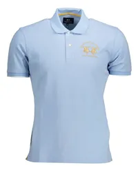 La Martina Poloshirt Azurblau