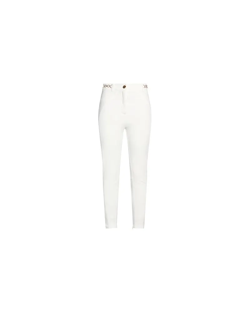 Elisabetta Franchi HOSEN & RÖCKE - Hosenauf YOOX.COM Weiß